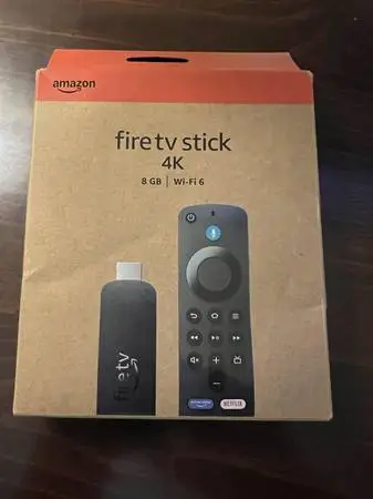 Fire Stick TV 4K - 8 GB - WI-FI 6