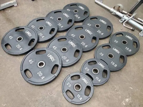 480lb UMAX U2 Urethane Olympic 2 Grip Plates