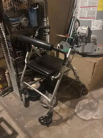 Bath chair and walker