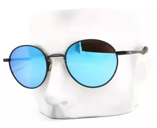 Brand New Oakley Teriggal Sunglasses Satin Black Sapphire Polarized