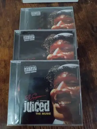 Rare O.J. Simpson Juiced The Music CD $105 🔥 Xtreme Entertainment