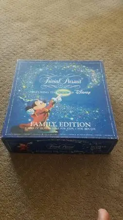 Trivial pursuit featuring the magic of Disney family edition