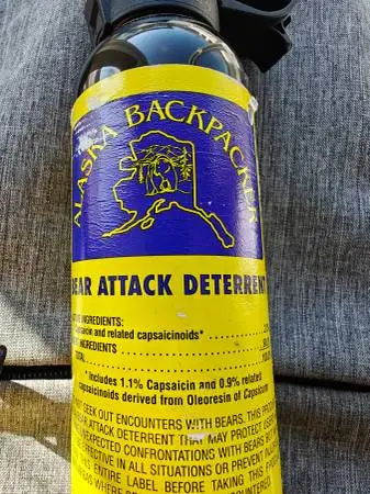 Bear Spray w/ Holster & Bear Bell – Backpacker Size