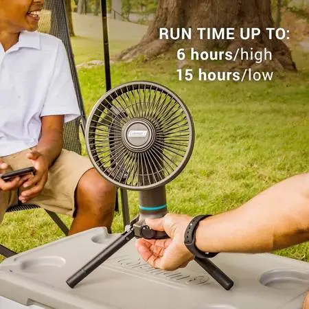 BRAND NEW Coleman OneSource Rechargeable Outdoor Camping Fan Kit