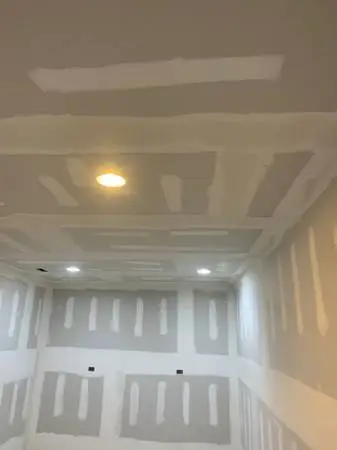 DRYWALL INSTALLATION TAPING PRIMING