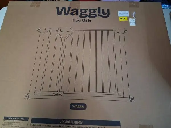 Angora Waggly Indoor Dog Safety Gate Pet Safety Gate! NIB