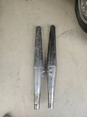 Norton mufflers