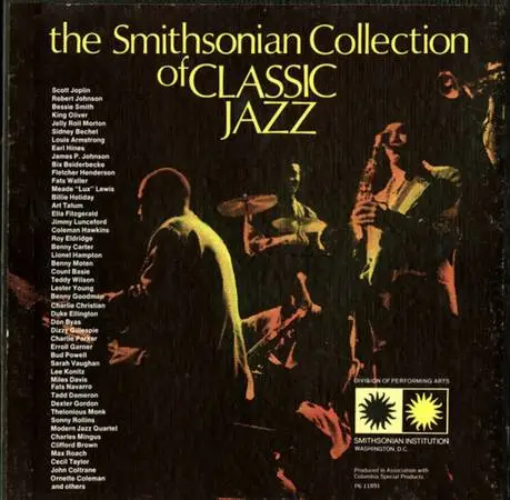 Smithsonian Collection of Classic Jazz on 6 Vinyl Albums
