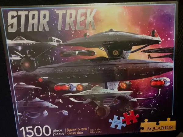 New Star Trek 1,500 Puzzle (still sealed)