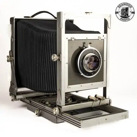 Eastman Commercial View 8x10 Metal w/10 f/6.3 Ektar GOOD+