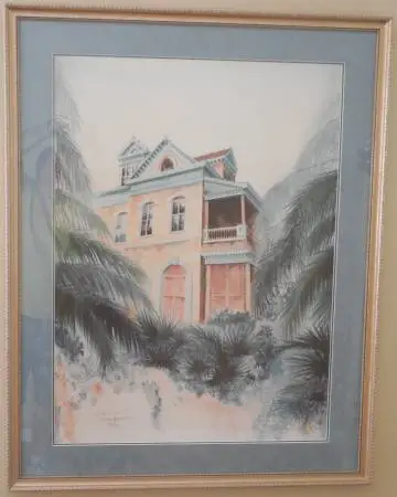 Framed numbered print - Southernmost