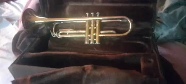 Yamaha trumpet w hardshell felt lined case