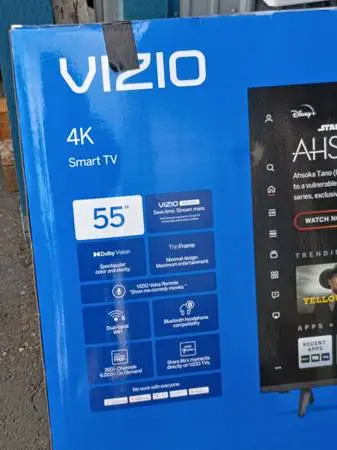 NEW 55 inch VIZIO TV