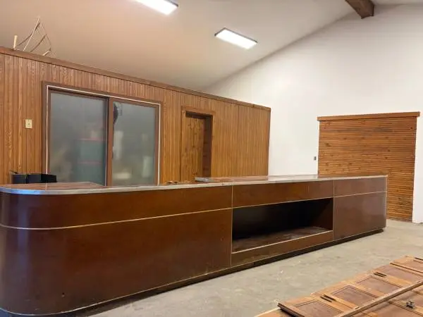 Original 1970’s Cashier’s Counter Display