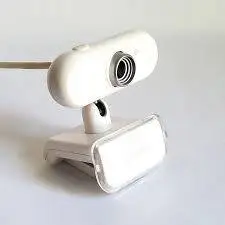 Macally IceCam2 USB 2.0 Video Webcam with Microphone, White Web Cam