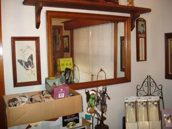 Mirror -- Wood Frame (Medium)