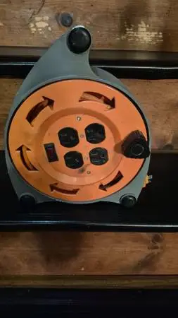 HDX 4 Outlet Extension Cord Reel