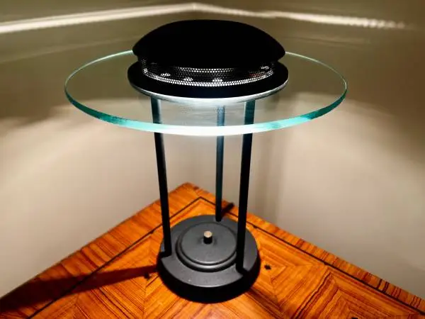 Robert Sonneman style “Saturn” post modern lamp