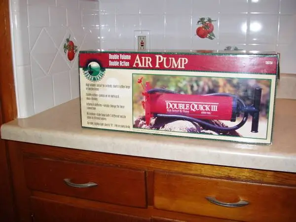 Air Pump -- Double Quick III