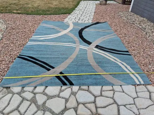Beautiful Toscana Collection Rug 8  X 104 Color Blue/Blue