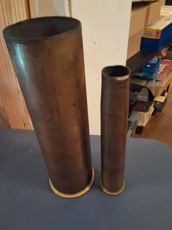 2 Brass Shells