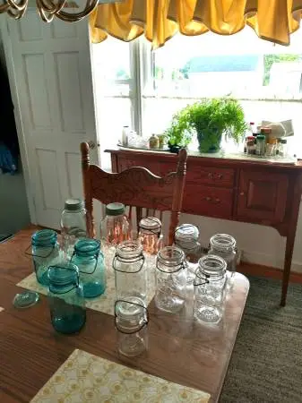 Vintage Glass Jars - Mason, Ball, Atlas
