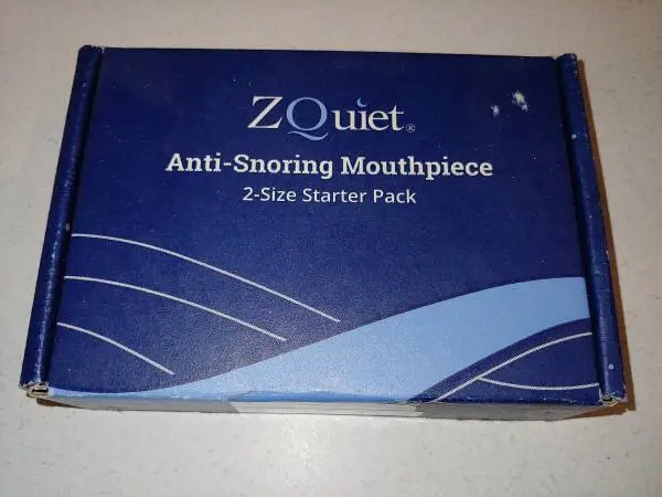 ZQuiet 2-Size Starter Pack Anti Snoring Mouthpieces - NEW