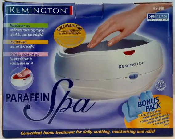 Remington Paraffin Spa for hands, feet, joints.   Pristine Condition