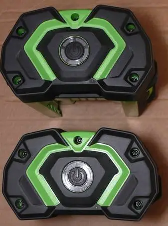 Two EGO 56 V Volt Battery 4.0 ah packs, each
