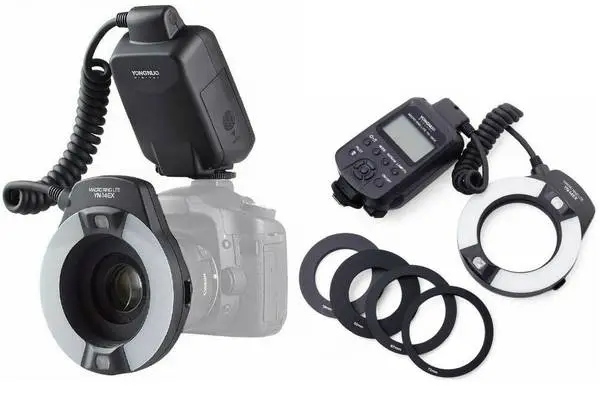 Macro Ring Strobe Flash for Canon DSLR Cameras