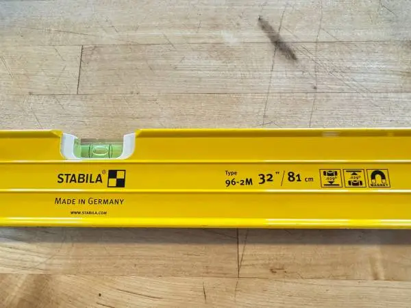 STABILA  32” Magnetic Level Used Once