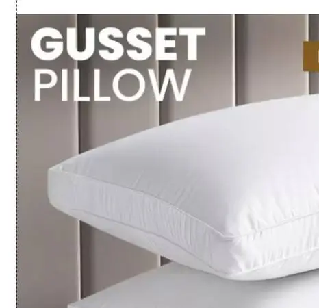 King Size Gusset Pillow ( New)