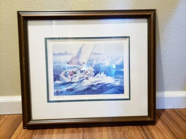 Doug Lew Signed/Numbered Watercolor Framed Print