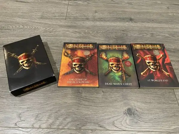 PIRATES OF THE CARIBBEAN - Box Set - Paperback By Disney ~ 3 Books