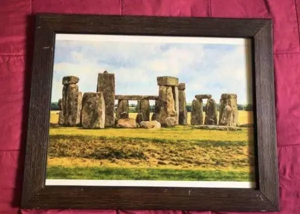 British 20th Century Oil Painting Salisbury Plain Wiltshire Landscape
