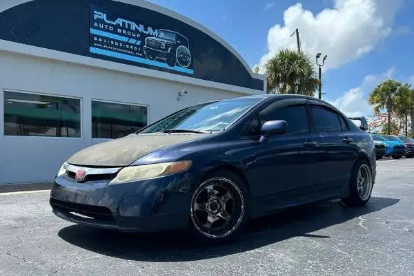 2007 Honda Civic LX Sedan 4D EVERYONE APPROVED! 561-786-2835