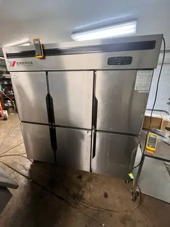 6 1/2 doors  all REFRIGERATOR, 2 NEW Compressors TOP/BOTTOM