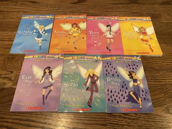 RAINBOW MAGIC ~ THE WEATHER FAIRIES BOOKS 1-7 ~ BY DAISY MEADOWS
