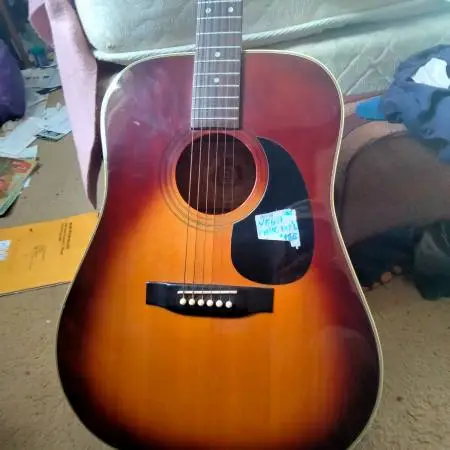 Vega International dreadnaught guitar