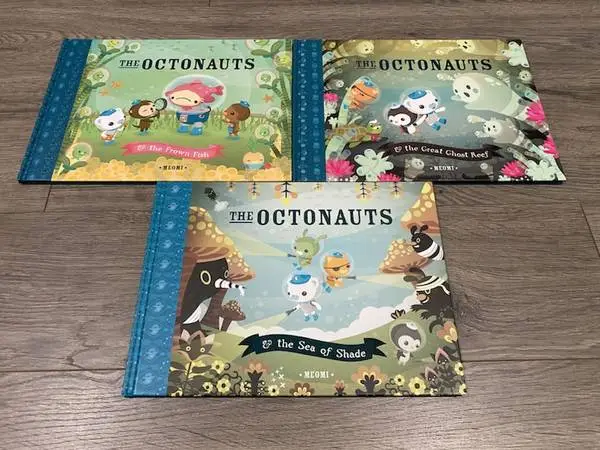 THE OCTONAUTS By Meomi 3 HARDCOVER BOOKS