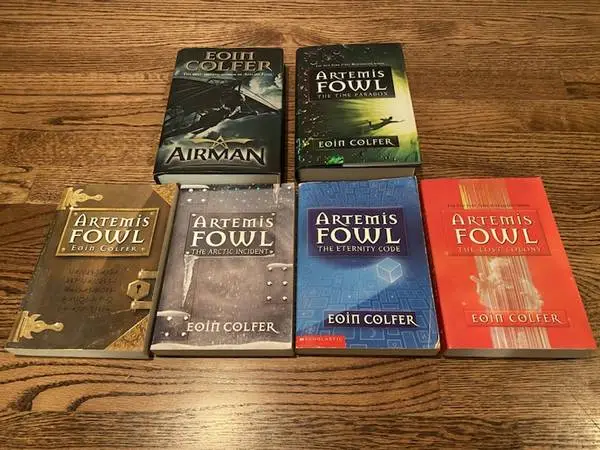 ARTEMIS FOWL BY EOIN COLFER 6 Hardcover & Paperback Books