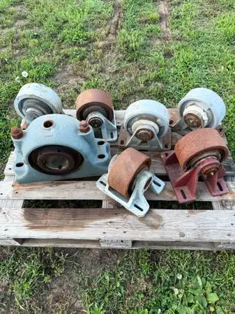 Large caster wheels
