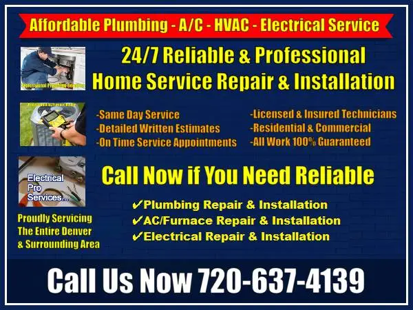 👉AFFORDABLE | PLUMBER | HVAC-AC | ELECTRICIAN | REPAIR & INSTALLATION