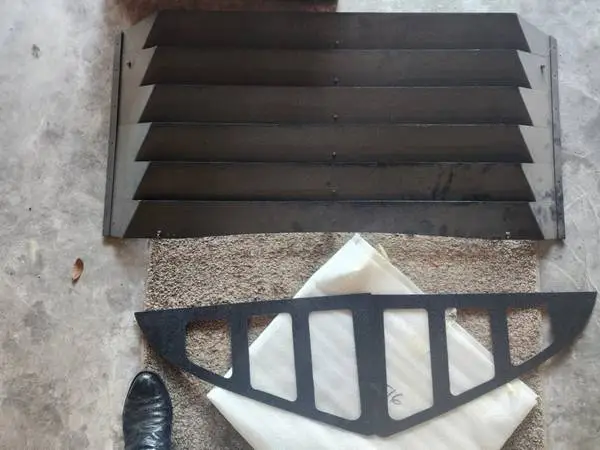 1975-1981 Firebird, Trans Am, Camaro Metal Rear Window Louver Set