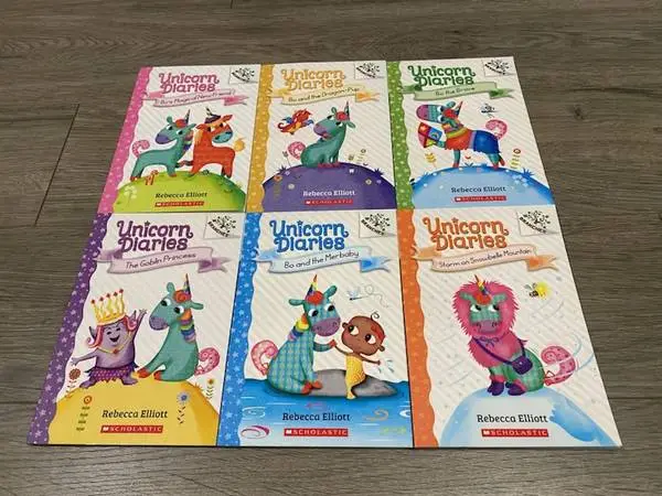 UNICORN DIARIES By REBECCA ELLIOTT 1-6 Scholastic Paperback Books