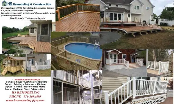 DECK’S | KITCHEN |BATHROOM| DRYWALL | CABINET’S more…