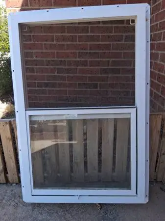 White Vinyl Windows for Opening 23.5 x 35.5