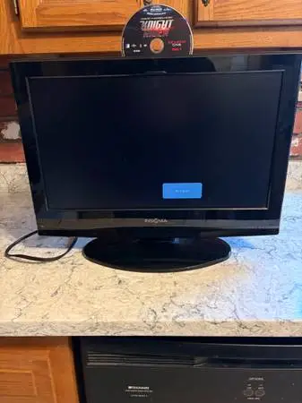 7 complete tv series on DVD with a 19” Insignia tv with built in DVD