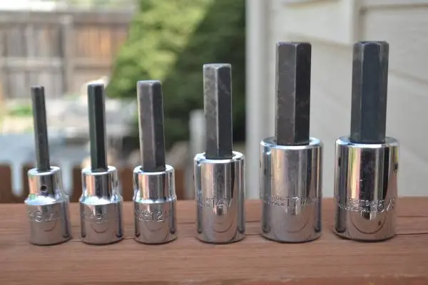 USA Proto 1/2 Drive Metric Hex Bits