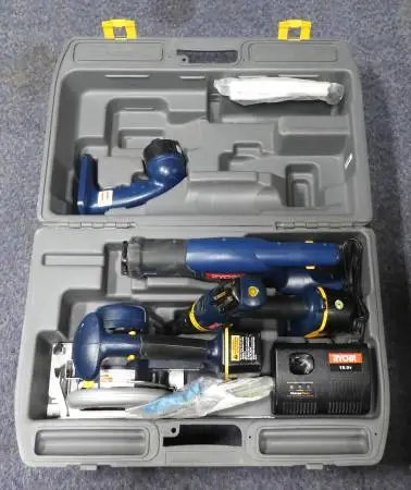 Ryobi Power Tool Combo Kit, 18V One+ Cordless